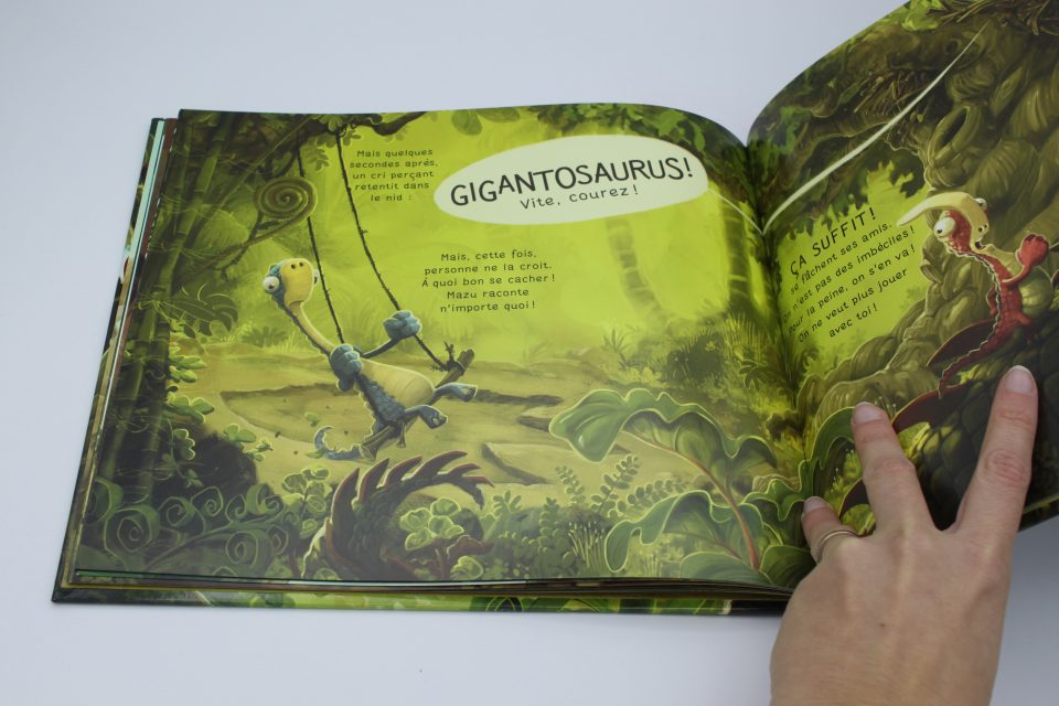 Gigantosaurus, l'histoire originale chez Larousse Jeunesse