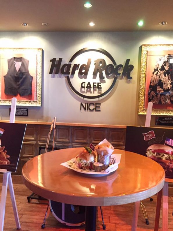 Burger Hard Rock Café Nice