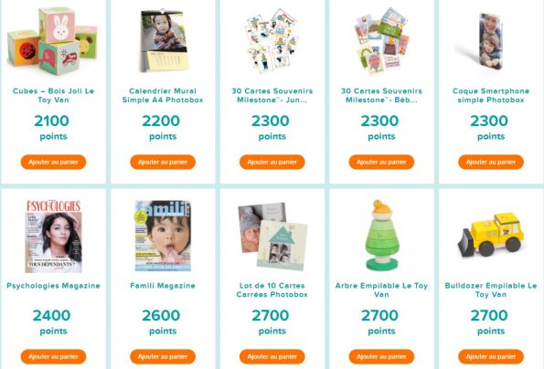 récompenses pampers 2